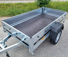 Kastenanhänger Anhänger 750kg mit Stützrad 201x106cm für Auto PKW