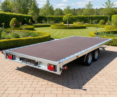 PKW Anhänger Plattformanhänger gebremst Plateau 449x211cm 2700kg