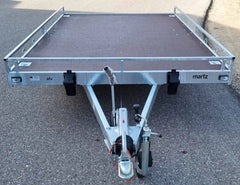 PKW Auto Anhänger Plattformanhänger mit Rampen 1000kg