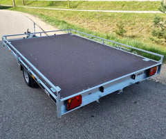 PKW Auto Anhänger Plattformanhänger mit Rampen 1000kg